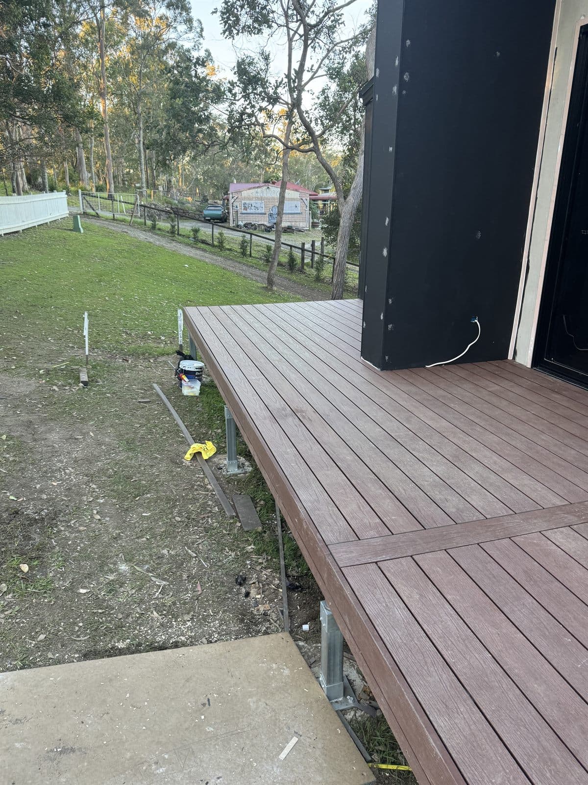 Composite decking project by Inner Edge Homes on the Gold Coast