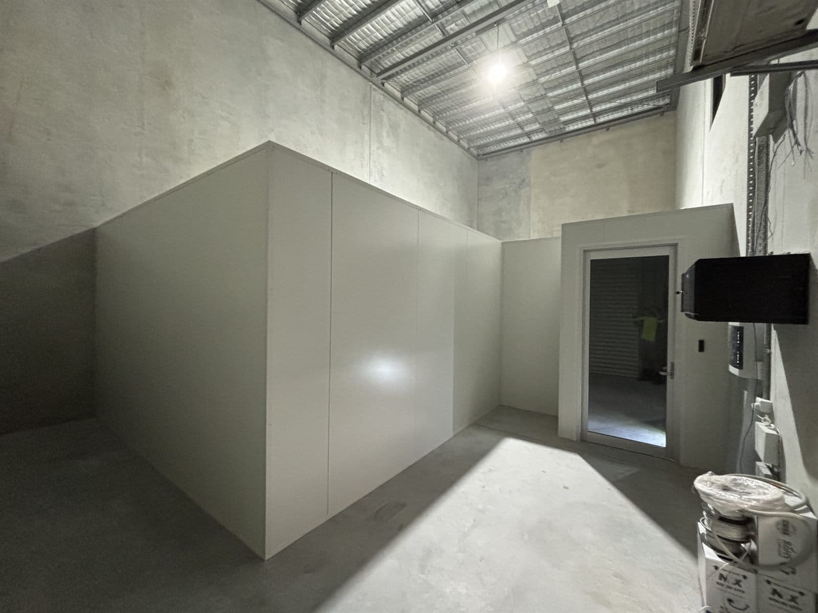 Insulated panel office build and fit-out project
